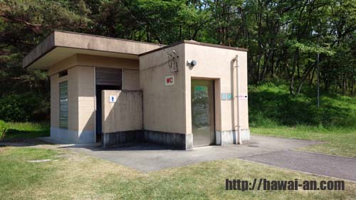 愛知県緑化センターバーベキュー場 トイレ